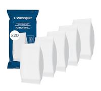 Wessper 20x Sacchetti di Ricarica per Deumidificatore 500g - Granuli Assorbi Umidità, Anti Muffa e Odori, Ricarica Universale Senza Elettricità, Uso Interno Multi-Ambiente