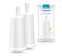 Wessper 2x Filtro Acqua per Macchine da Caffè Sage | Filtro dell'Acqua Sostituzione Sage, Barista Express Pro SES008, SES875, BES920, BES811, SES878, SES880, SES810, SES980, SES990