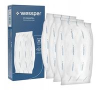 Wessper Assorbitore di umidità, ricarica di granuli essiccanti 250g, per tutti i deumidificatore, antiumidità domestica, senza elettricità - 3 pezzi