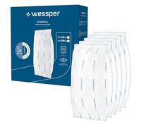 Wessper Assorbitore di umidità, ricarica di granuli essiccanti 250g, per tutti i deumidificatore, antiumidità domestica, senza elettricità - 5 pezzi