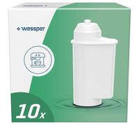 Wessper Cartucce Filtro Acqua per Macchina da Caffè, Compatibili con Macchine da Caffè Automatiche Brita Intenza, Siemens EQ EQ6 Series Plus S700 TZ70003, Bosch - Confezione da 10