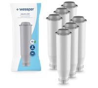 Wessper Filtro Acqua di Ricambio per Macchina da caffè - Krups F088 - Inclusi Vari Modelli di AEG, Bosch, Siemens, Gaggenau, Nivona, Melitta, Neff, Cocoon (Confezione da 6)