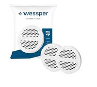 Wessper Filtro Disc per bottiglia d'acqua con carbone attivo - 2 pezzi
