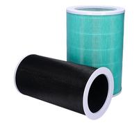 Wessper Filtro Hepa Compatibile Con Il Depuratore D'aria Xiaomi, Filtro Di Ricambio Di Alta Qualità | Filtro A Carbone Attivo Con Formula Anti Formaldeide Per Xiaomi Mi/2/2S/2H/3/3H/PRO/MAX | Verde