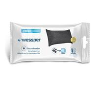 Wessper Fresh - Ricarica per frigorifero con carbone attivo per un effetto di lunga durata, neutralizzatore di odori naturale, durata 6 mesi con 2 pezzi