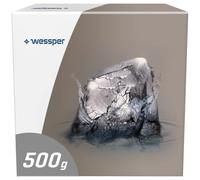 Wessper® Shungite - Pietre pulci d'acqua - Cristallo nero lucido garantito pietra rara autentica per la purificazione dell'acqua, shungite acqua e guarigione naturale Chakra Reiki Karelin Russia (500