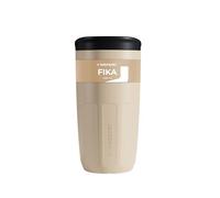 Wessper Tazze Riutilizzabile 400 ml, Bicchiere con Tappo per Bevande Calde e Fredde, da Asporto, si Inserisce nel Portabicchierip dell'auto, Sostituta dei Contenitori Monouso - Beige