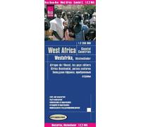 West Africa, coastal countries(1:2.200.000) : from Senegal to Nigeria (Map)