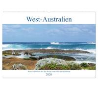 West-Australien (Wandkalender 2026 DIN A2 quer), CALVENDO Monatskalender: Entdecken Sie West-Australien auf der Route von Perth nach Darwin