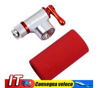 WEST BIKING Mini Bicycle Pump Aluminum MTB Bike CO2 Inflator for Basketball IT