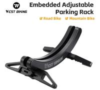 WEST BIKING Portapacchi per parcheggio per biciclette regolabile MTB Bici da strada Supporto per garage interno Supporto per riparazione bici Accessori per ciclismo