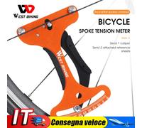 WEST BIKING Strumenti di riparazione della ruota di controllo del misuratore di