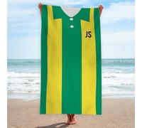 West Brom Rétro 1978 Distanza Maglia Asciugamano Personalizzato Vintage Spiaggia