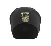 West Coast Chopper Live to Ride - Berretto sottile in cotone, unisex, colore: Nero, Nero , Taglia unica