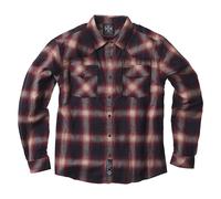 Camicia In Flanella West Coast Choppers Outlaw Rosso/GrigioS Rosso,Grigio