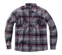 Camicia in Flanella West Coast Choppers Rigid GrigioXL Grigio