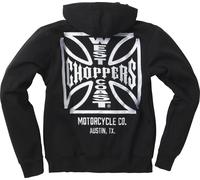 West Coast Choppers Felpa con cappuccio Og Atx Zip Uomo L Nero