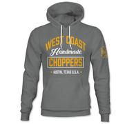 West Coast Choppers "Felpa Fatta A Mano" WCCHD210GR Felpa