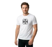 T-Shirt West Coast Choppers Parts Bianco-Nero 2XL Nero