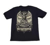 WEST COAST CHOPPERS Maglietta da uomo Uninvited Outlaws Tee Black, Nero , S