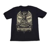 West Coast Choppers Maglietta uomo Uninvited Outlaws Tee Nero S Nero