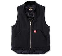 West Coast Choppers Men Vest Heavy Duty, Colore:Black, Taglia:L