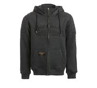 WCC West Coast Choppers Felpa con cappuccio Choppers Por Vida Zip Hoody Grigio M Grigio