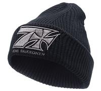 WEST COAST CHOPPERS WCC - Berretto Kimi Raikkönen 3D Cross Seven Knit Black, Nero , Taglia unica