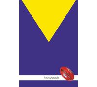 West Coast Notebook: 200 pages, 8mm ruled | 6x9 inches | Perfect for West Coast Eagles AFL fans…Stationery for Footy Fans, Students & Office Use...Ideal for work, university, travel, gifts and more