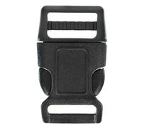 West Coast Paracord Black Side Release Buckles Bracelets Keychains Lanyards and More 5 Inch Double Bar 50 Pack