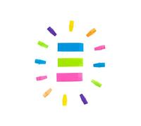 West Coast Paracord Confezione da 15 gomme da cancellare, resistenti agli strappi, senza sbavature e senza lattice, con punta a matita e blocco a cuneo in neon, 3 blocchi smussati e 12 punte standard