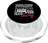 West Coast Swing Dance WCS Termini di ballo Ballerino Sala da ballo PopSockets PopGrip per MagSafe