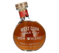 West Cork Rum Cask Finish - Single Malt Whisky Irlandese Maturato in Botti di Rum, 46%, Bottiglia in Vetro da 70cl