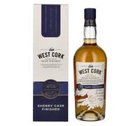 West Cork SHERRY CASK FINISHED Irish Single Malt Whiskey 43% Vol. 0,7l in confez