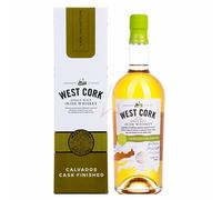 West Cork Single Malt Irish Whiskey CALVADOS CASK FINISHED 43,00% 0,70 lt.
