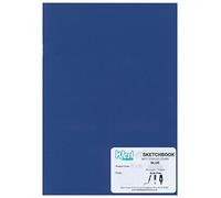 West Design RS261957 1 - Taccuino per schizzi in formato A5, rilegato, 140 g, opaco, per pittura e disegno, blu
