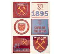 West Ham United FC Auto Calcomania Set, Compleanno, Regalo, Official Merchandise