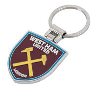 West Ham United FC Inscatolato Crest Portachiavi, Compleanno, Natale Regalo