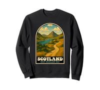 West Highland Way Scozia Escursionismo Trail Art Felpa