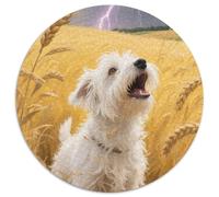 West Highland White Terrier 1000 Piece Jigsaw Puzzle For Adults Family Challenge Toys Stress Relief Puzzle Exercise The Memory of The Brain for Adults And Kids, Age 12 Years Up 1000pcs (67.5x67.5cm)