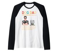 West Highland White Terrier Dog Dad Definition Fathers Day Maglia con Maniche Raglan