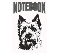 West Highland White Terrier Dog Silhouette Design: 120-page college journal featuring a stylish West Highland White Terrier silhouette cover for dog lovers and pet owners