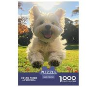 West Highland White Terrier Puzzle 1000 Pezzi Educa Per Adulti E Bambini Dai 12 Anni, Giochi E Giocattoli Educativi Challenge Gift, Regalo Creativo Per Il Relax Per Uomini E Donne 70x50cm/1000pcs