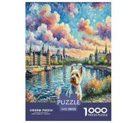 West Highland White Terrier1000 Piece Jigsaw Puzzle for Adults And Kids Family Game SpectacularFun And Challenging for Home Decoration Great Gift Idea38x26cm/1000pcs