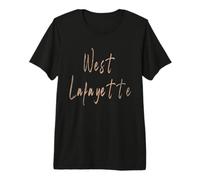 West Lafayette Indiana Design Vintage Elegante Maglietta Premium