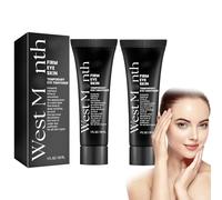 West Month Firm Eye Cream, Instant Firmx Eye Tightener, Anti-aging Eye Cream Reduce Eye Bags, Fade Fine Lines, Bright and Tight,Instant Firm Eye Cream for Reduce Eye Bags (2 PCS)