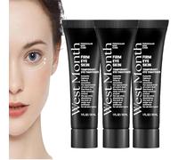 WEST MONTH-Make up Eye Firmer, Instant Eye Firm Cream, Fast Firming Eye Cream, Advanced Instant Firm Eye Tightening Cream, Instantly Reduces Under Eye Bags, Dark Circles (3 Pcs)