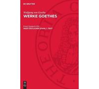 West-Östlicher Divan, 1. Text (Copertina rigida)