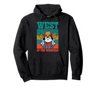 West Of The Whiskers, Cowboy Cat, sceriffo Felpa con Cappuccio