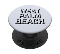 West Palm Beach Florida - Blocco FL di West Palm Beach PopSockets PopGrip Adesivo